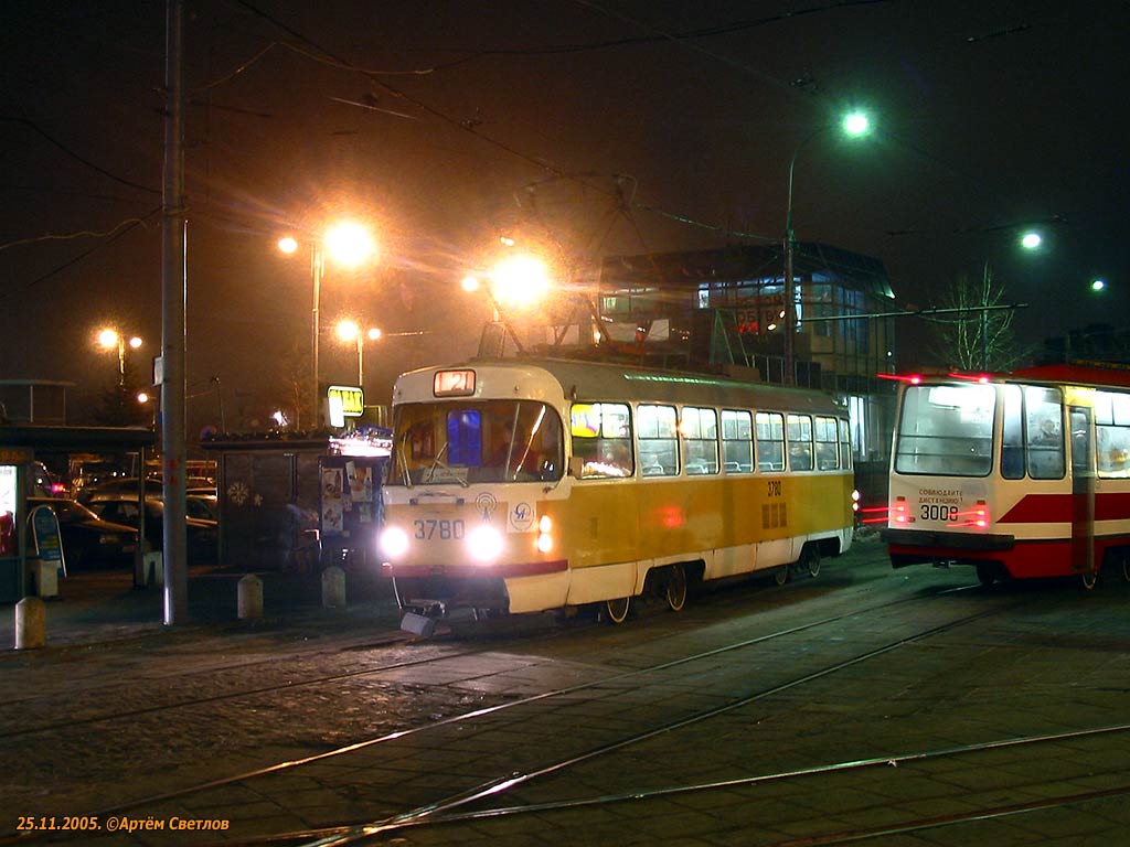 Moscova, Tatra T3Т Nr. 3780