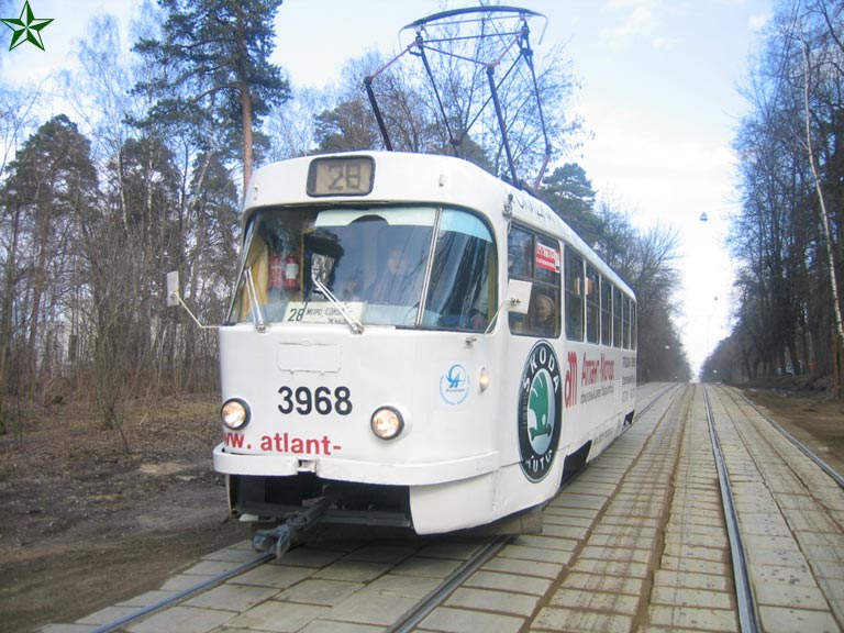Maskava, Tatra T3Т № 3968
