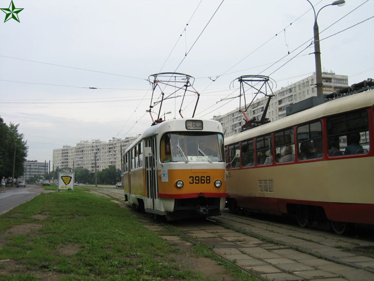 Moscova, Tatra T3Т Nr. 3968