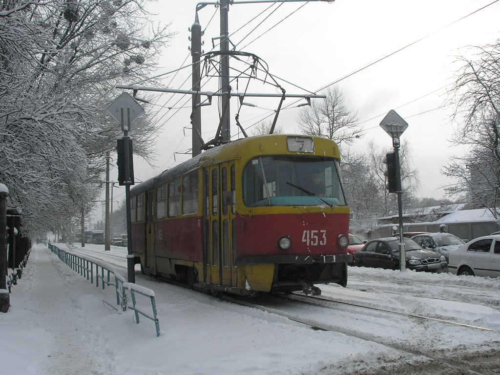 Харьков, Tatra T3SU № 453