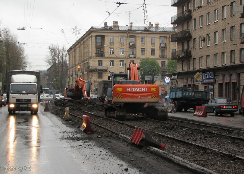 სანქტ-პეტერბურგი — Track repairs