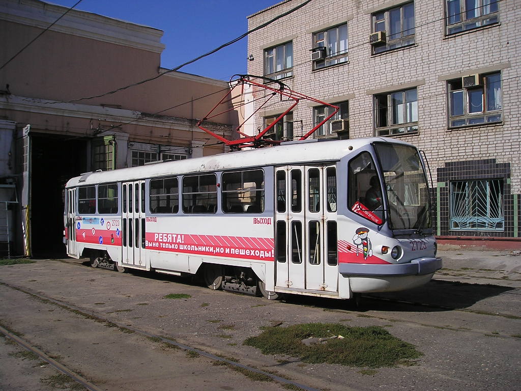 Volgograd, Tatra T3SU № 2723; Volgograd — Depots: [2] Tram depot # 2