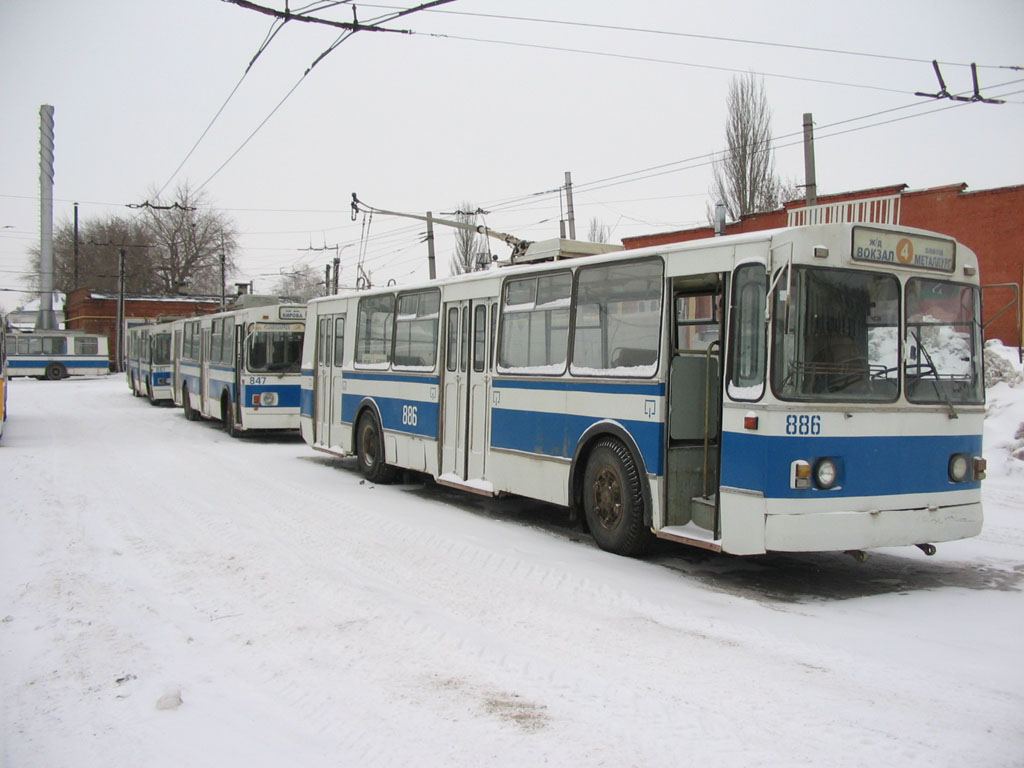 Samara, ZiU-682G [G00] Nr. 886; Samara — Trolleybus depot # 1