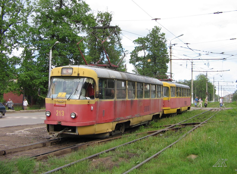 Toula, Tatra T3SU N°. 213