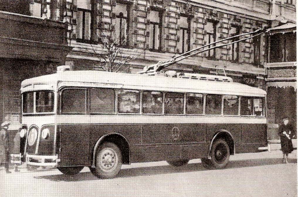 Масква, ЛК-2 № 3; Масква — Исторические фотографии — Трамвай и Троллейбус (1921-1945)