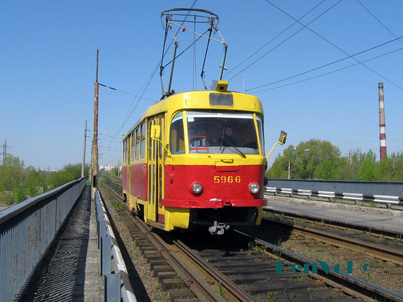 Kijiva, Tatra T3SU № 5966