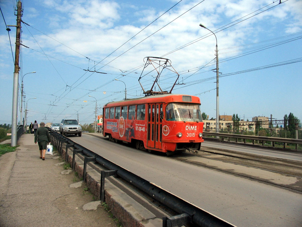 Volgograd, Tatra T3SU (2-door) № 3015