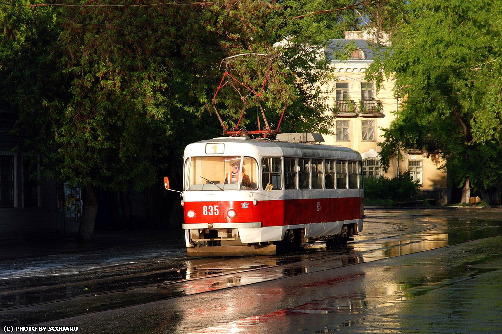 Самара, Tatra T3E № 835