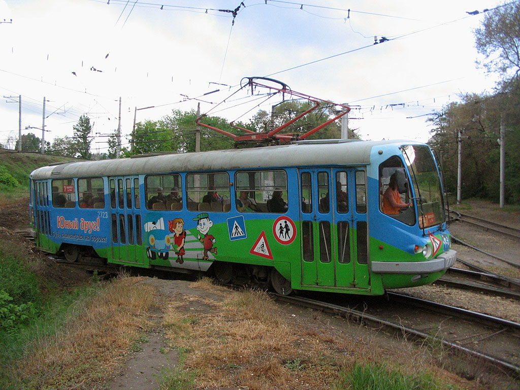 Volgograd, Tatra T3SU # 2723