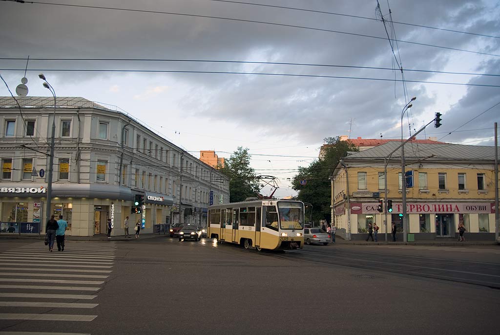 Moskva, 71-619K č. 2019; Moskva — Clousure of tramway line on Lesnaya street