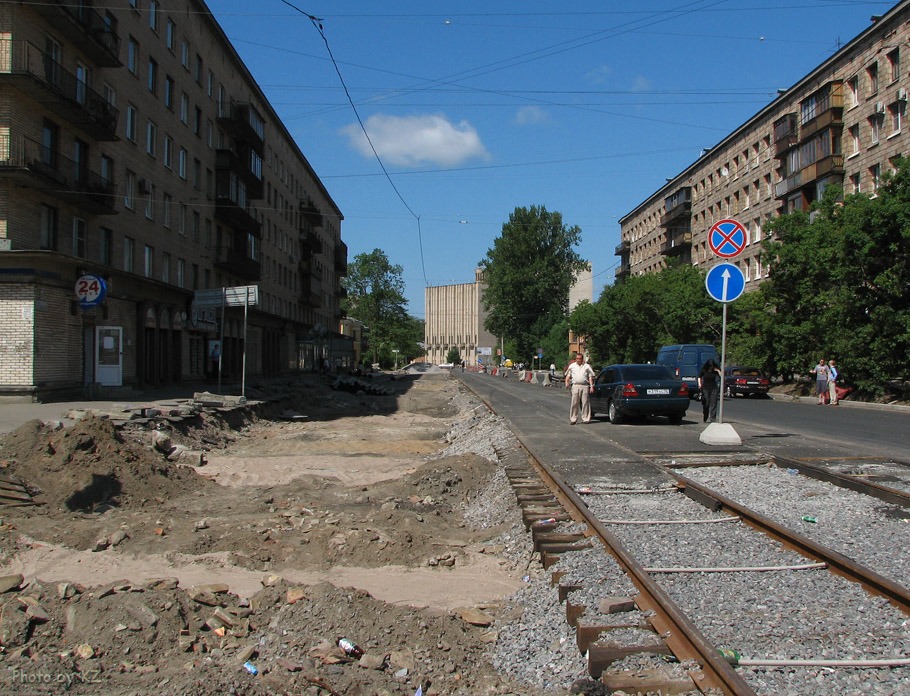 სანქტ-პეტერბურგი — Track repairs