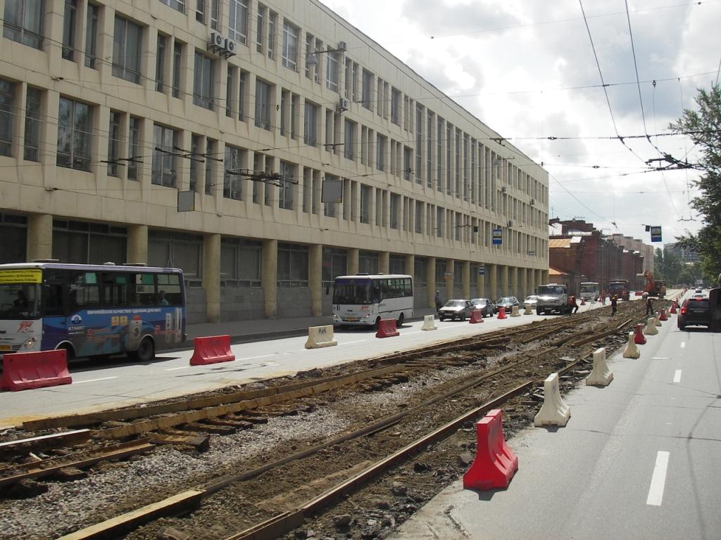 სანქტ-პეტერბურგი — Track repairs