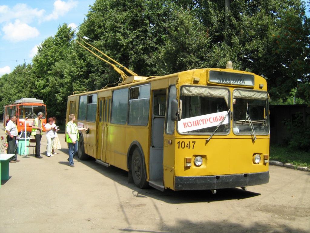 Riazan, ZiU-682G [G00] N°. 1047; Riazan — Electric transit driving competition on July 15, 2008