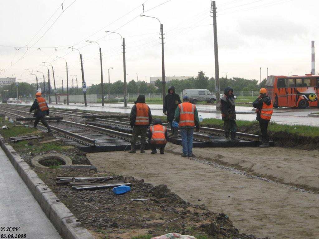 სანქტ-პეტერბურგი — Track repairs