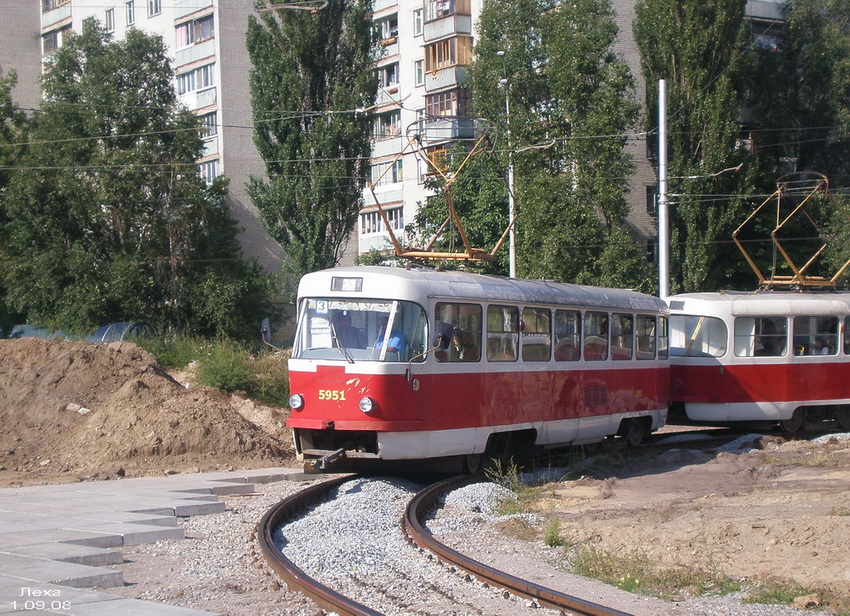 Киев, Tatra T3SU № 5951