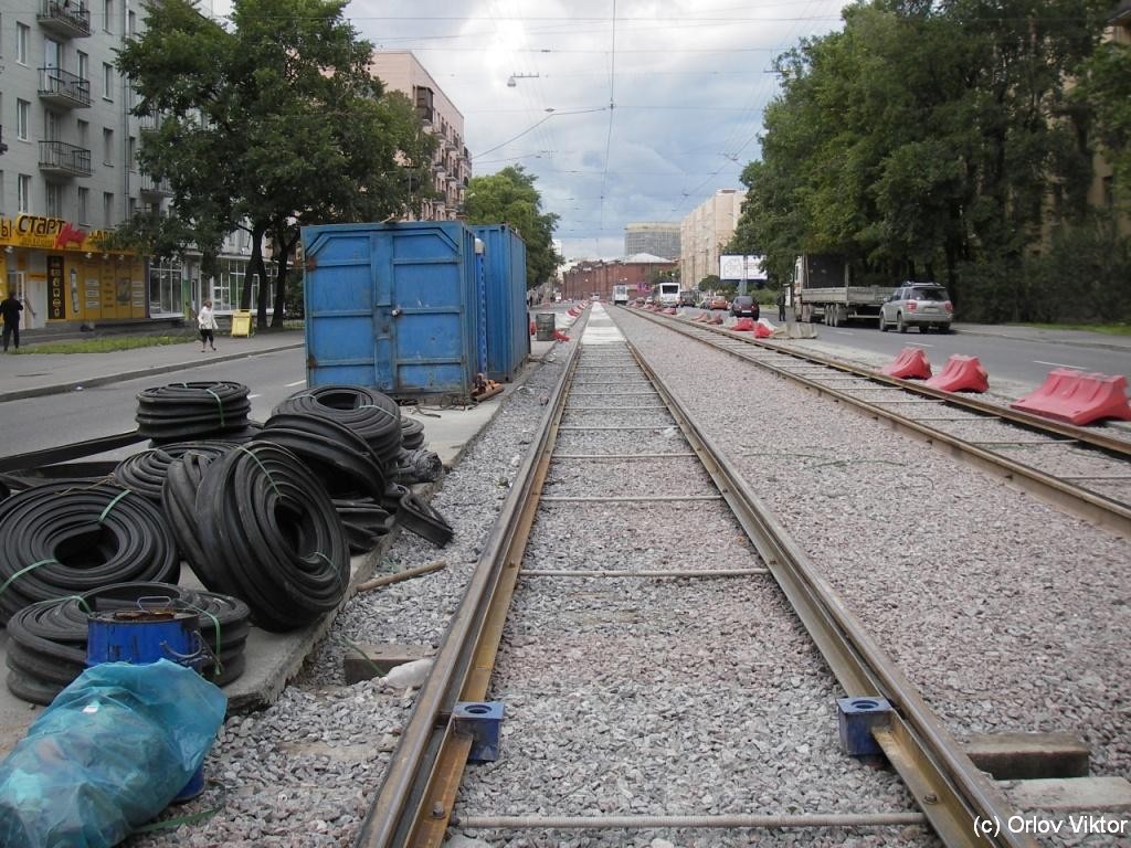 Sankt Petersburg — Track repairs