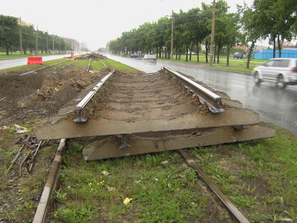 სანქტ-პეტერბურგი — Track repairs