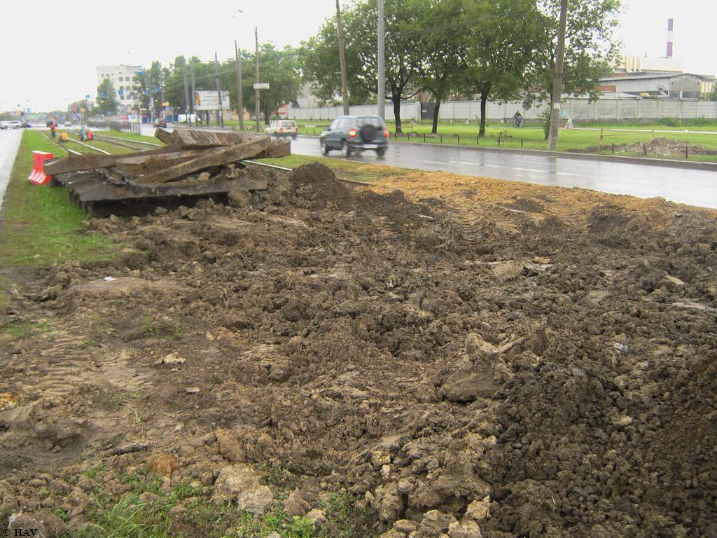 Sanktpēterburga — Track repairs