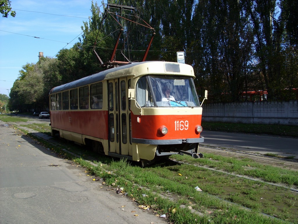 Dnipras, Tatra T3SU (2-door) № 1169