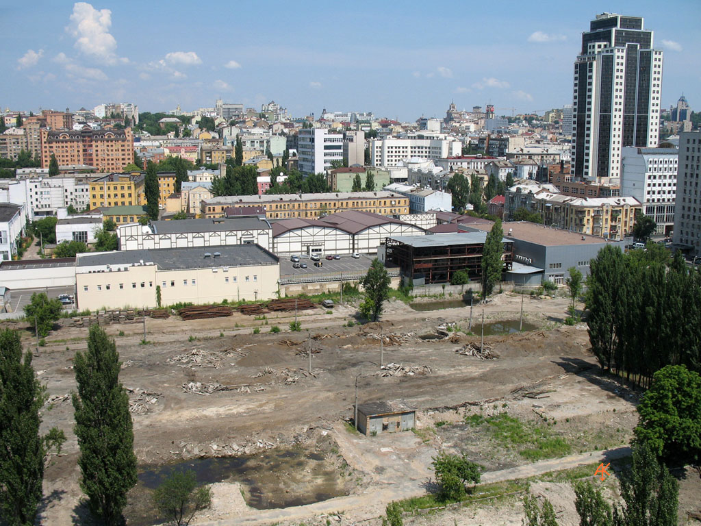 Kiev — Tramway depots: Shevchenko. Old yard at Gorkogo (Antonovycha) str.
