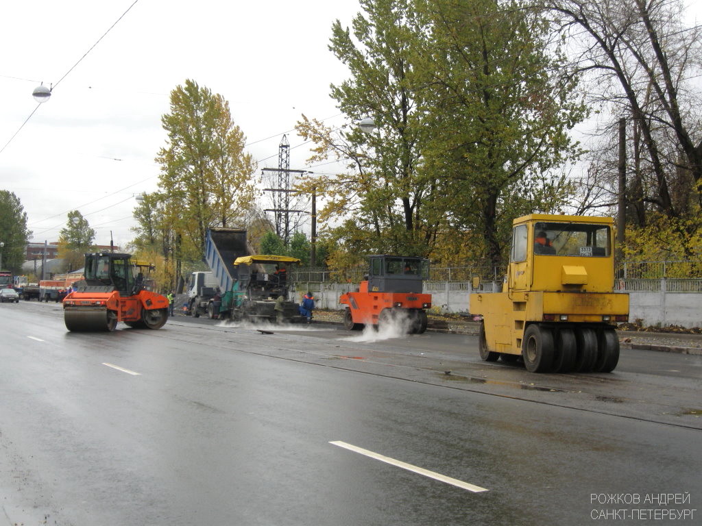 სანქტ-პეტერბურგი — Track repairs