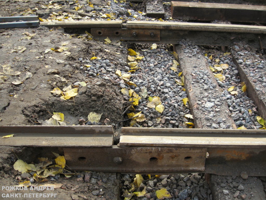 St Petersburg — Track repairs