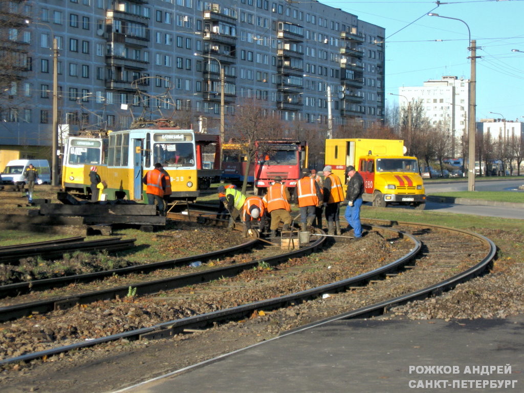 Sankt Petersburg — Track repairs