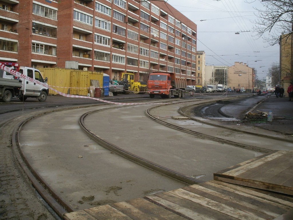 სანქტ-პეტერბურგი — Track repairs