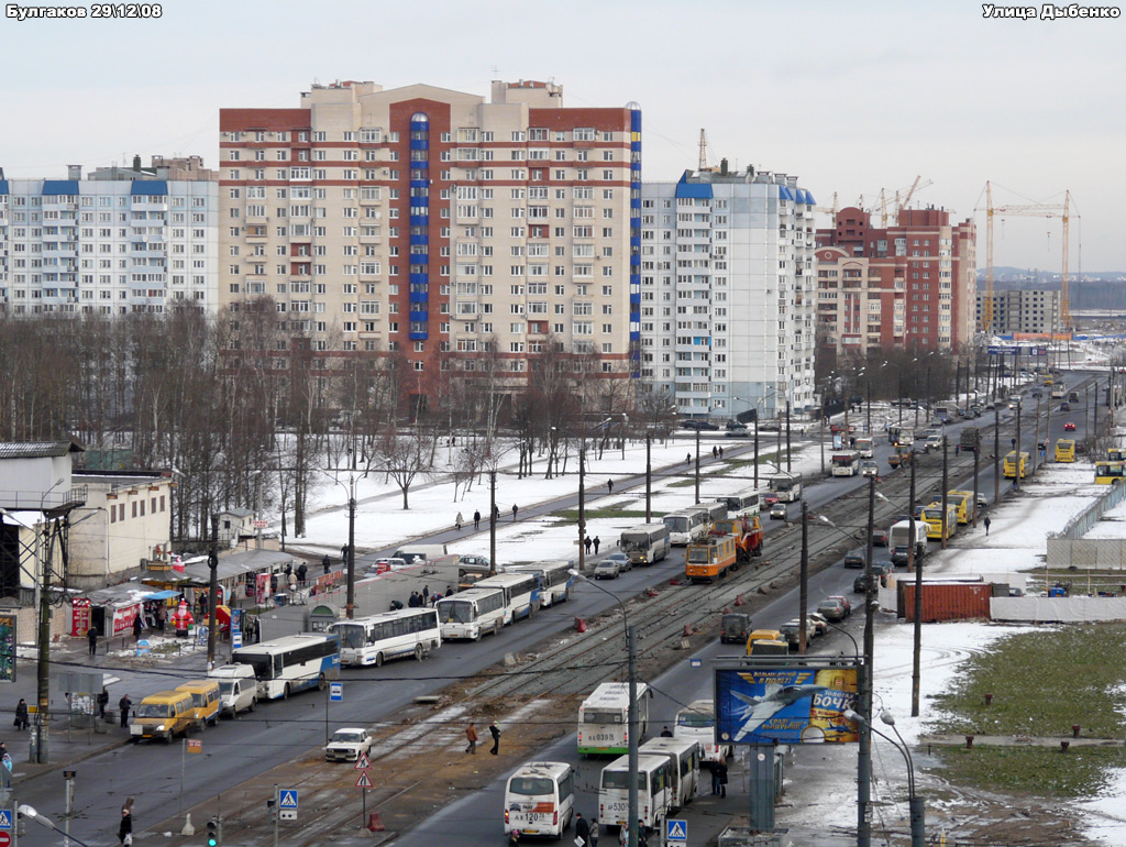 Saint-Petersburg — Track repairs