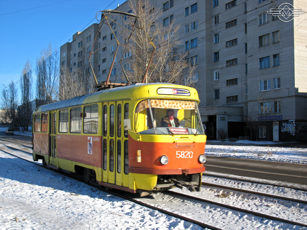 Volgograd, Tatra T3SU # 5820