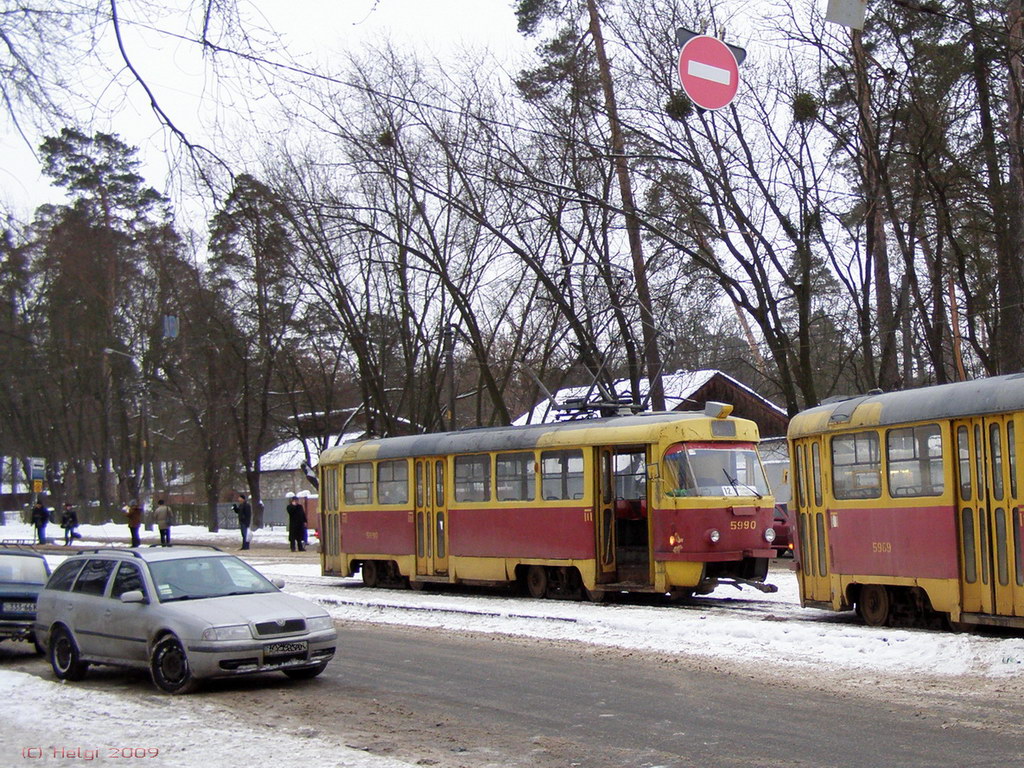 Kiova, Tatra T3SU # 5990