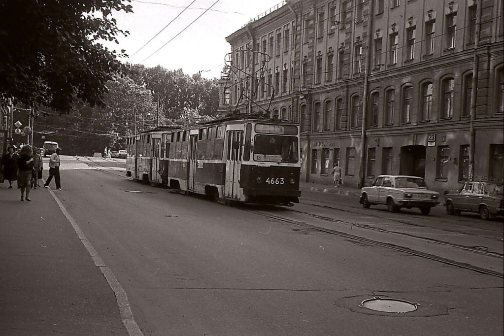 聖彼德斯堡, LM-68M # 4663; 聖彼德斯堡 — Historic tramway photos