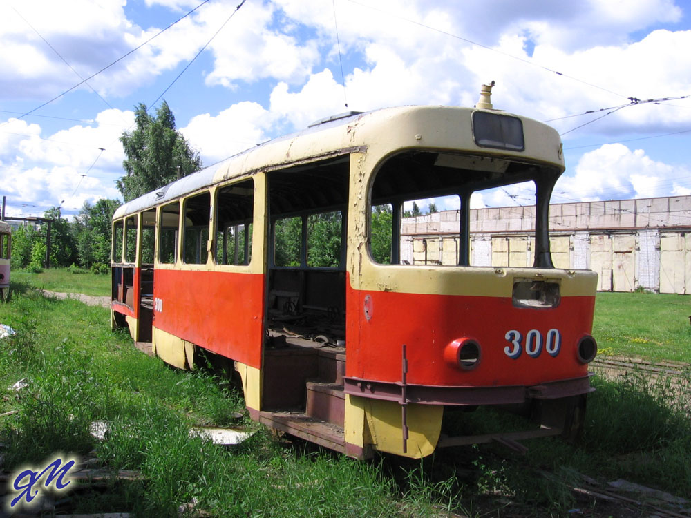 Tverė, Tatra T3SU nr. 300; Tverė — "The last track" of the Tver trams