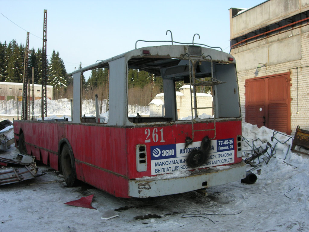 彼得羅札沃茨克, ZiU-682V-012 [V0A] # 261; 彼得羅札沃茨克 — Storage and decommissioning bases for trolleybuses