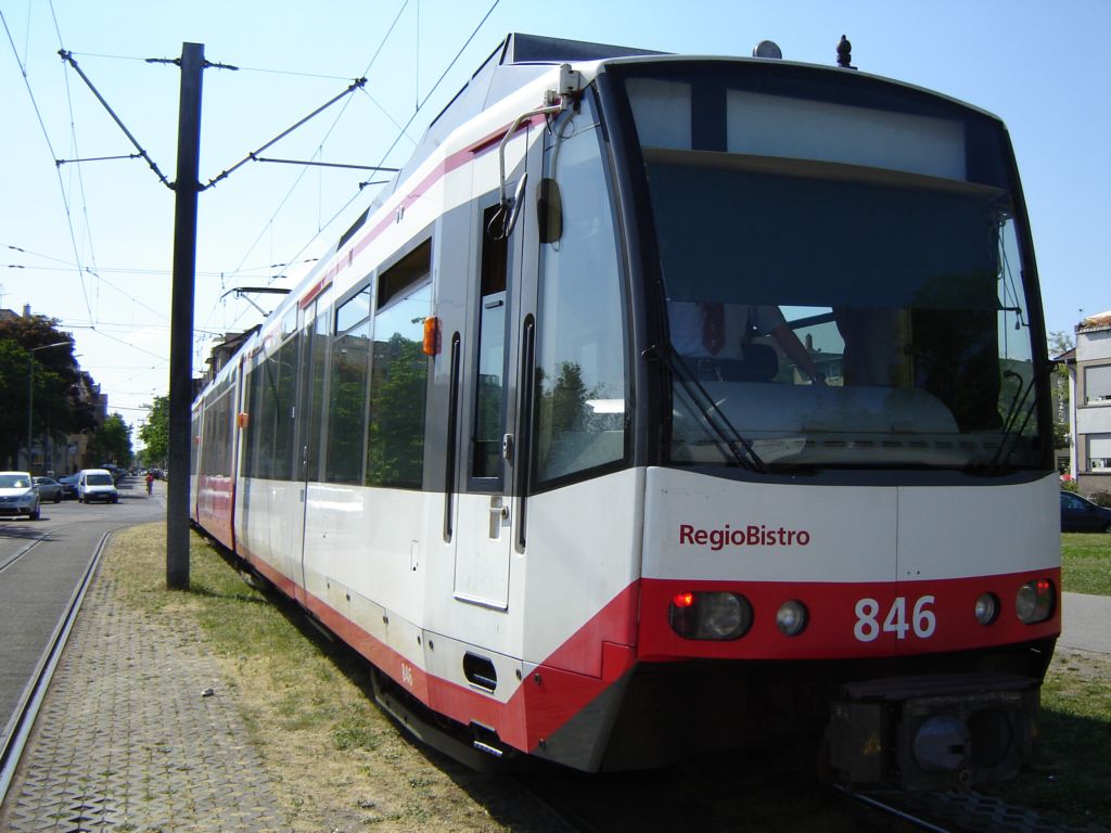 Карлсруэ, Duewag GT8-100D/M-2S № 846