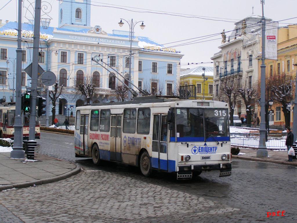 Чарнаўцы, Škoda 14Tr11/6 № 315