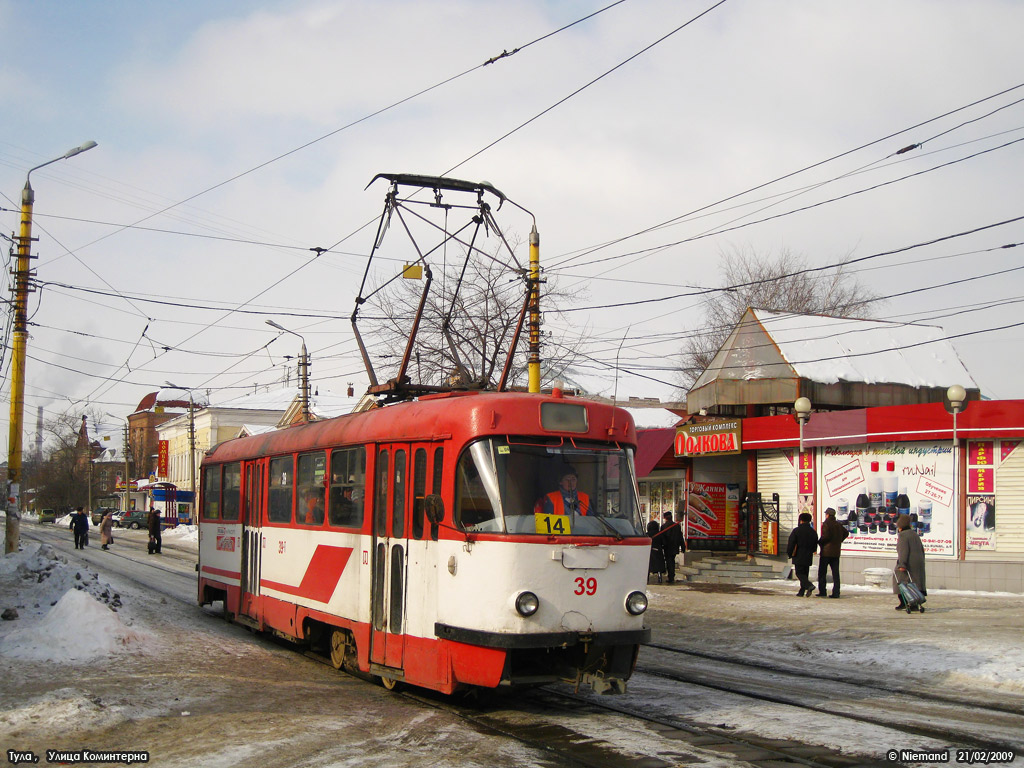 Tula, Tatra T3SU nr. 39