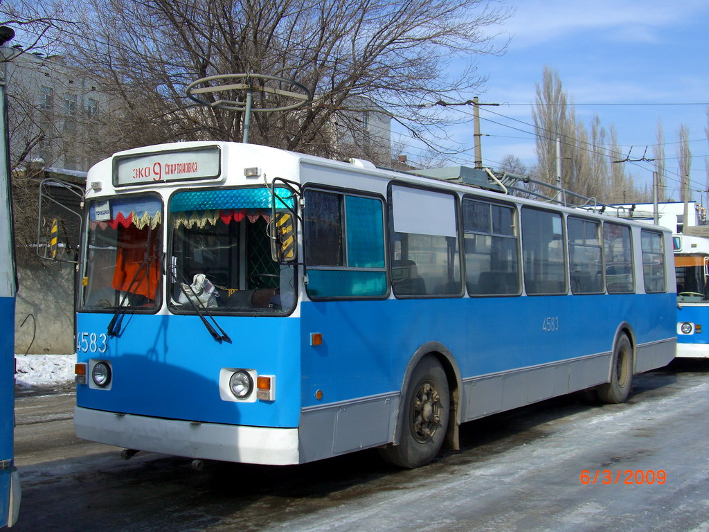 Volgograd, ZiU-682G-012 [G0A] N°. 4583; Volgograd — Depots: [4] Trolleybus depot # 4