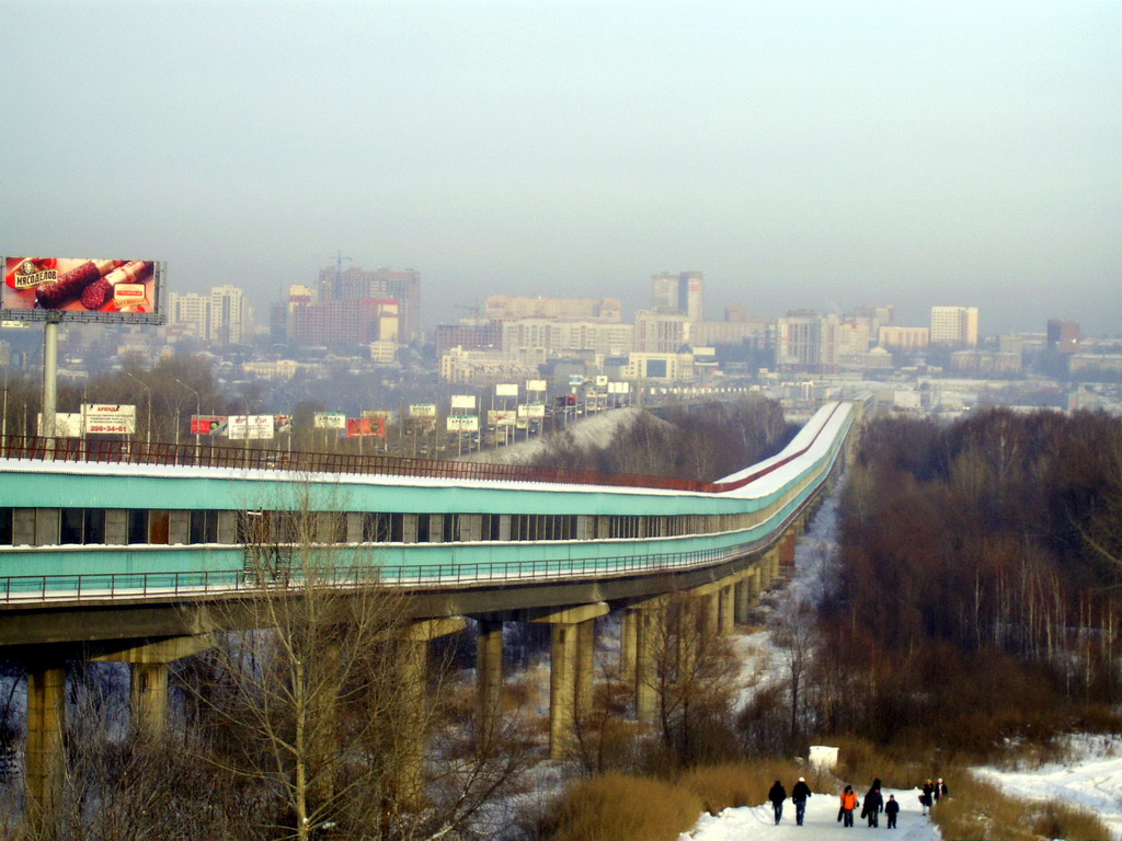 Новосибирск — Ленинская линия — метромост через Обь