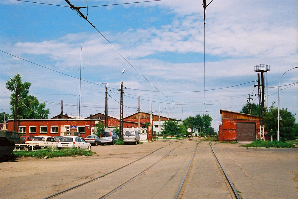Usolye-Sibirskoe — Tramway Depot; Usolye-Sibirskoe — Tramway Lines and Infrastructure