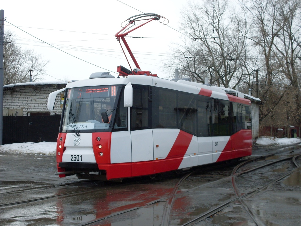 Nižni Novgorod, 71-153 (LM-2008) № 2501; Nižni Novgorod — Testing of new LM-2008 (71-153) tram car