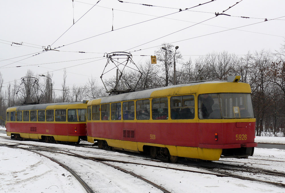 Киев, Tatra T3SU № 5926