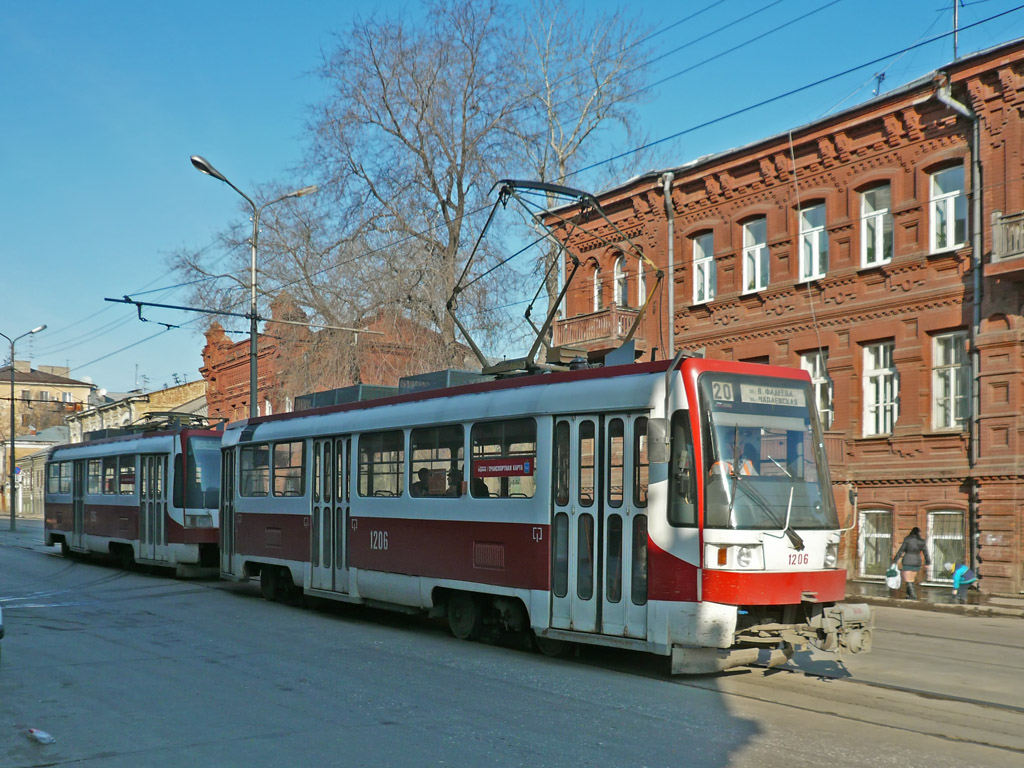 Самара, Tatra T3RF № 1206