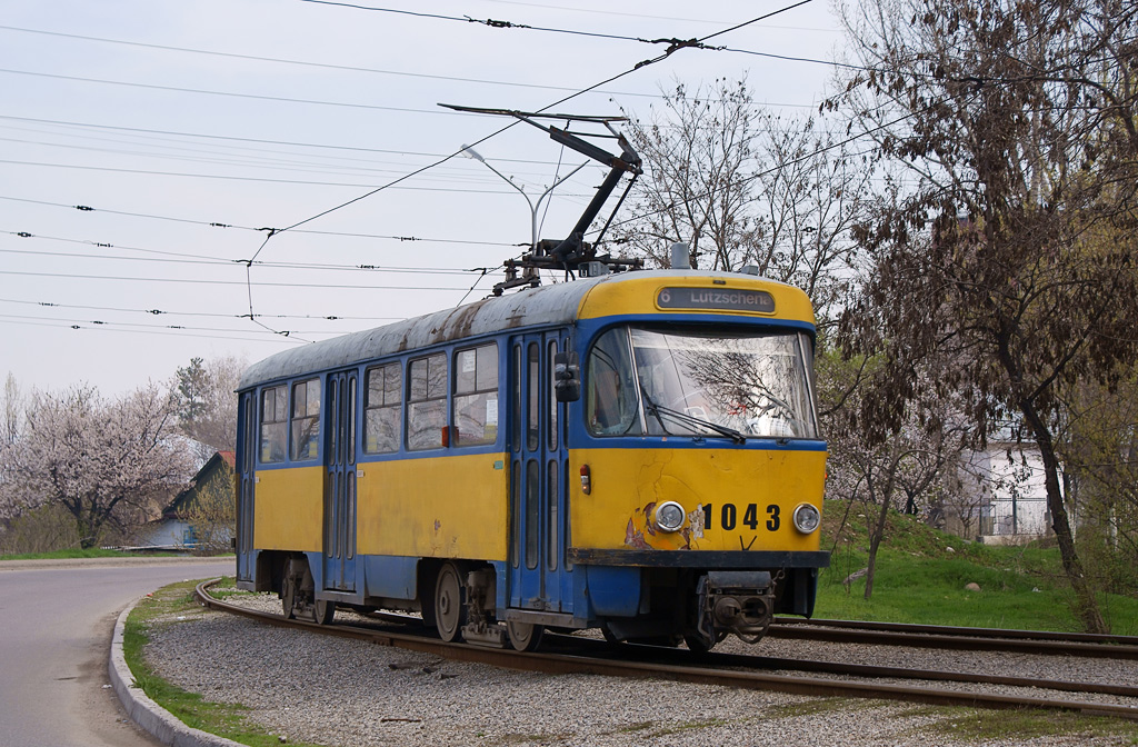 Алматы, Tatra T4D № 1043