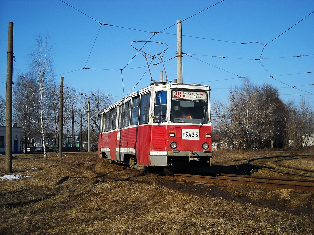 Нижний Новгород, 71-605 (КТМ-5М3) № 3425; Нижний Новгород — Воскрешение 28 трамвайного маршрута