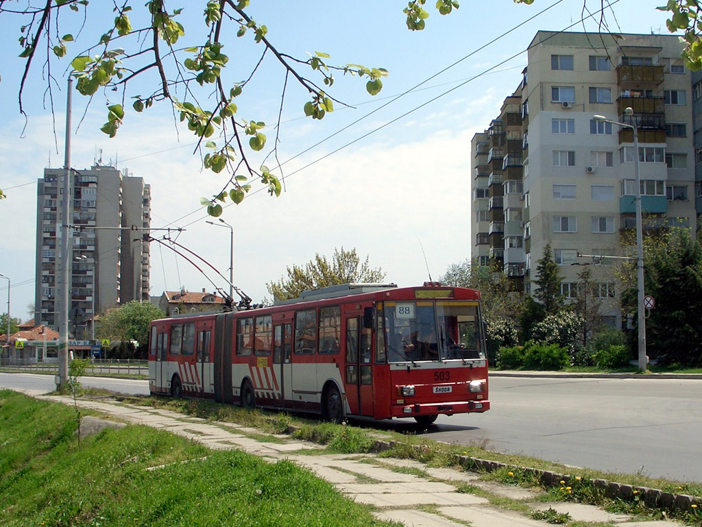 Varna, Škoda 15Tr03/6 N°. 503; Varna — Троллейбусы Škoda 15Tr03/6