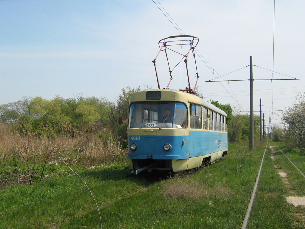 Odesa, Tatra T3SU # 4081