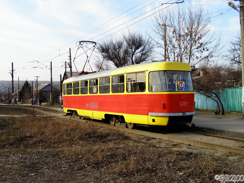 Волгоград, Tatra T3SU № 5717
