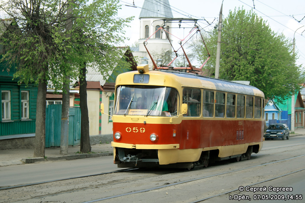 Орёл, Tatra T3SU № 059