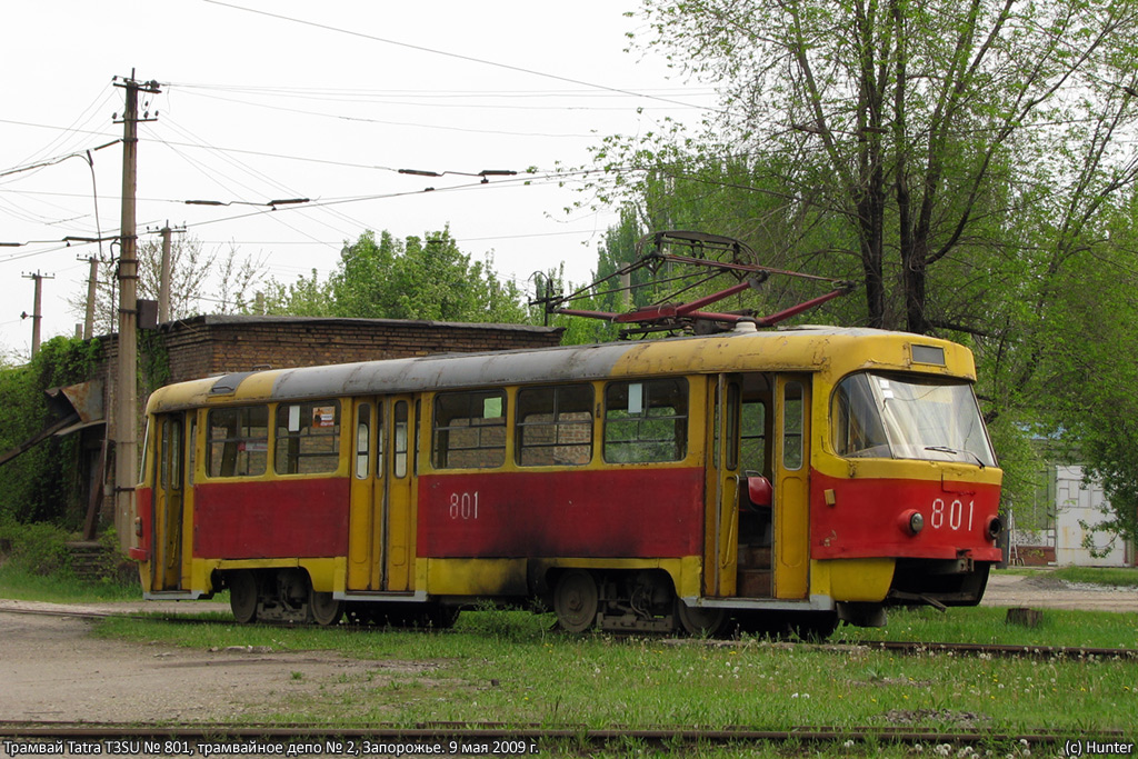 Запорожье, Tatra T3SU № 801